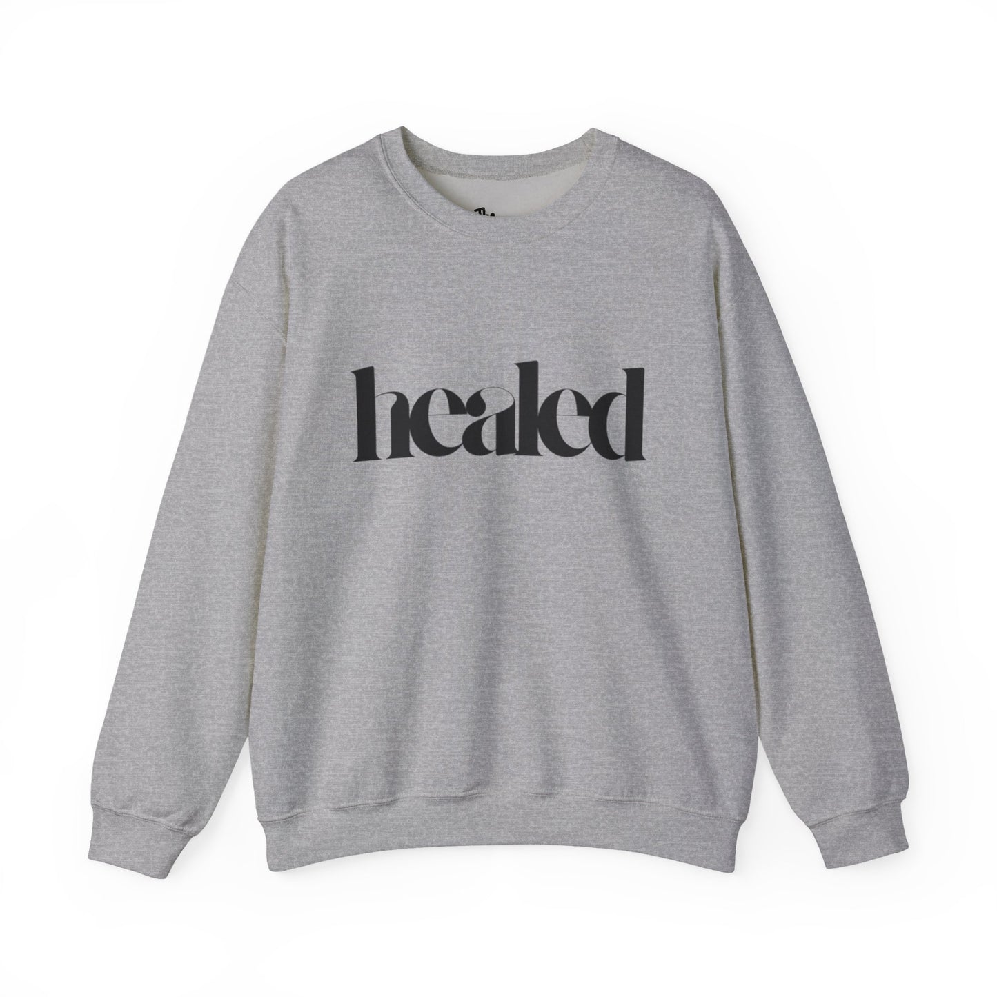 Healed Sweatshirt – Minimalist Cancer Survivor Crewneck