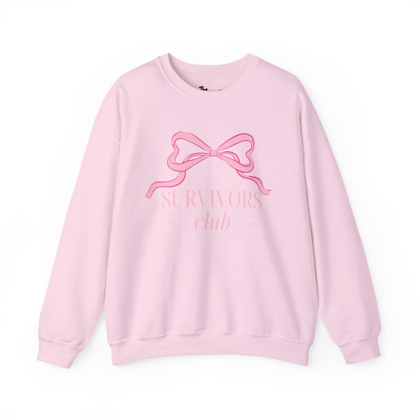 Survivors Club Sweatshirt – Cancer Journey Awareness Crewneck