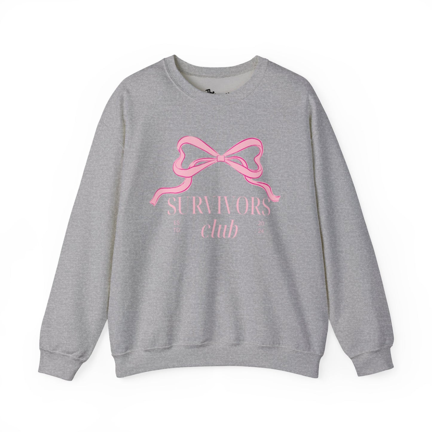 Survivors Club Sweatshirt – Cancer Journey Awareness Crewneck