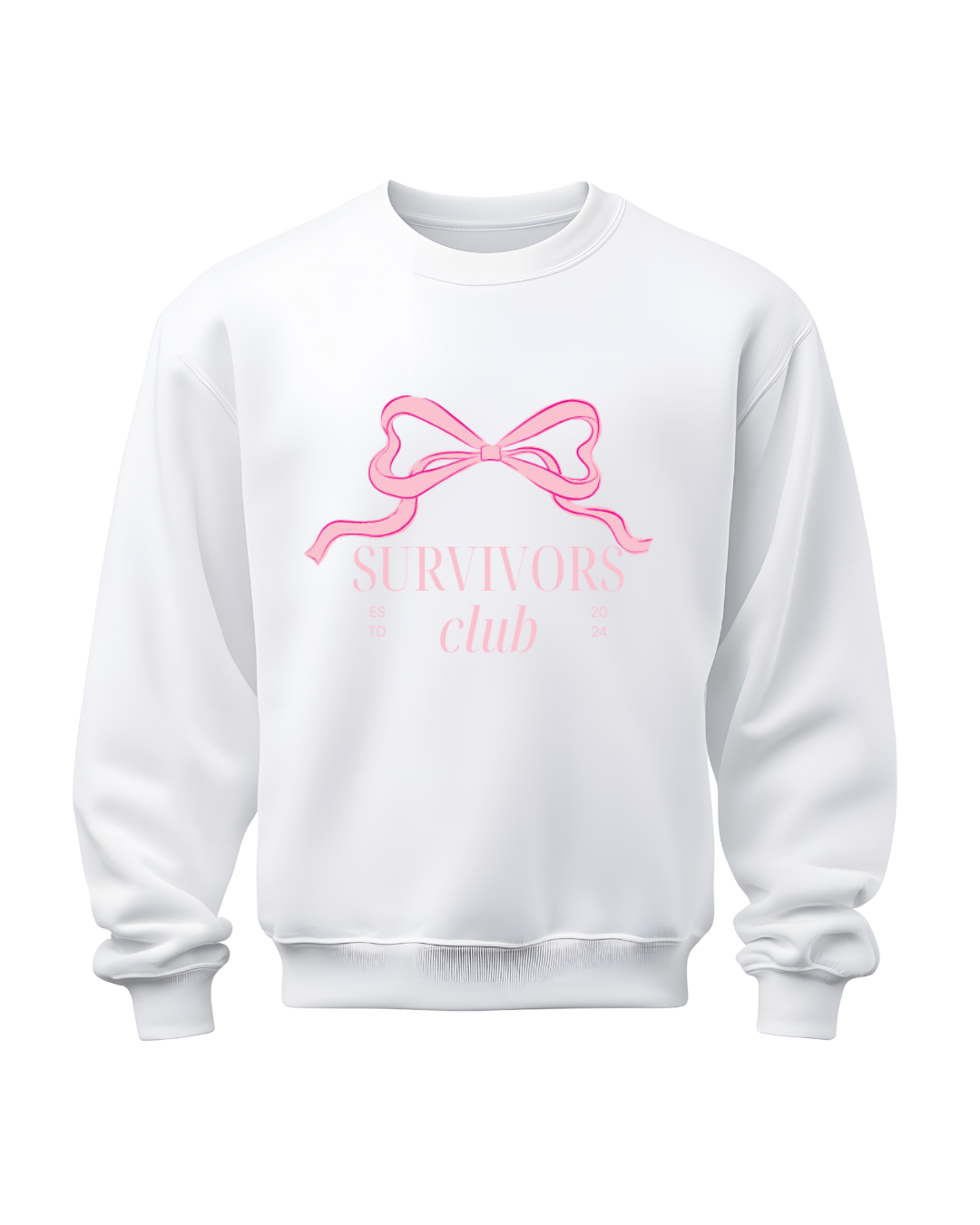 Survivors Club Sweatshirt – Cancer Journey Awareness Crewneck