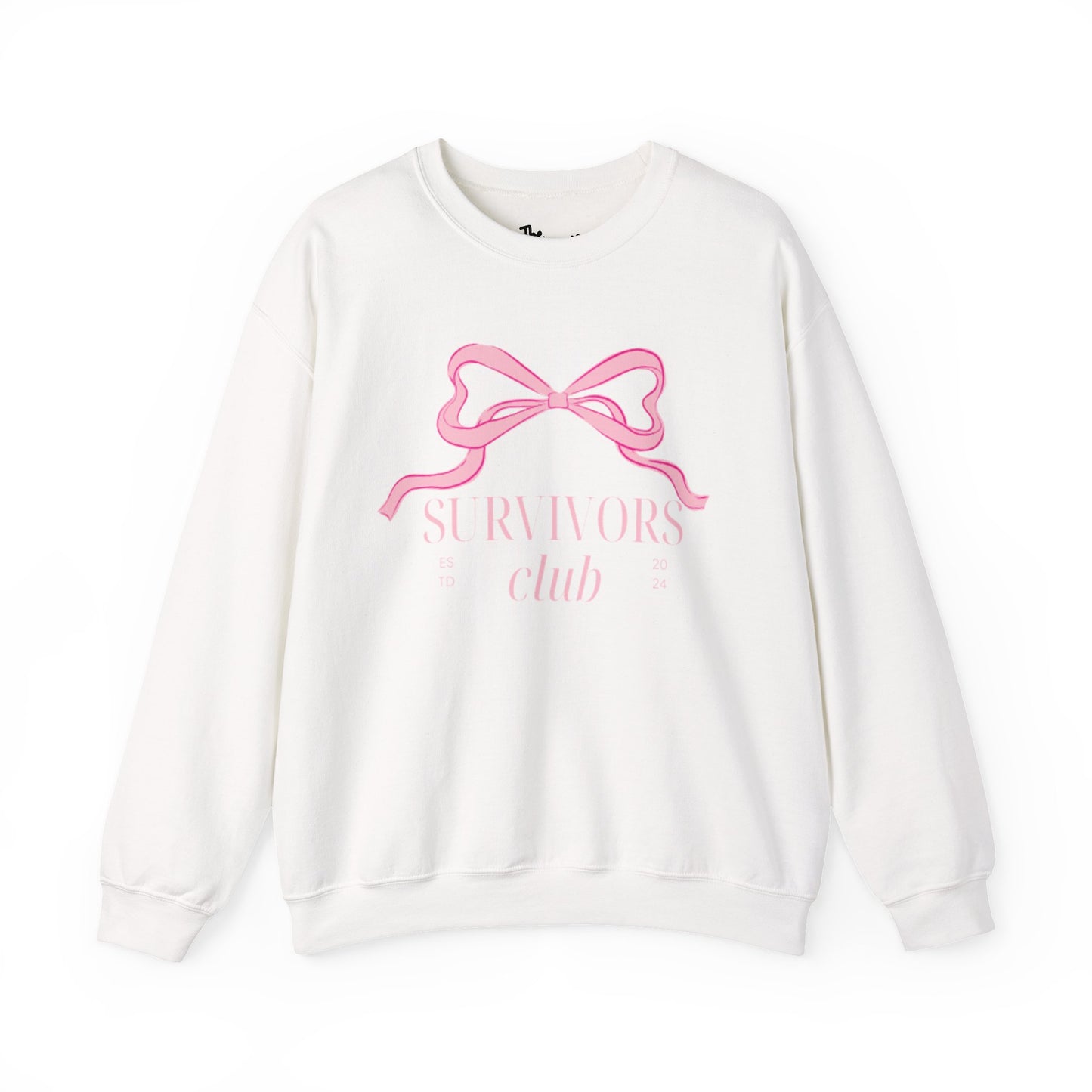 Survivors Club Sweatshirt – Cancer Journey Awareness Crewneck