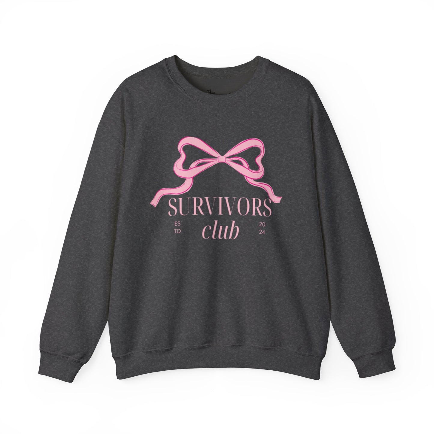Survivors Club Sweatshirt – Cancer Journey Awareness Crewneck
