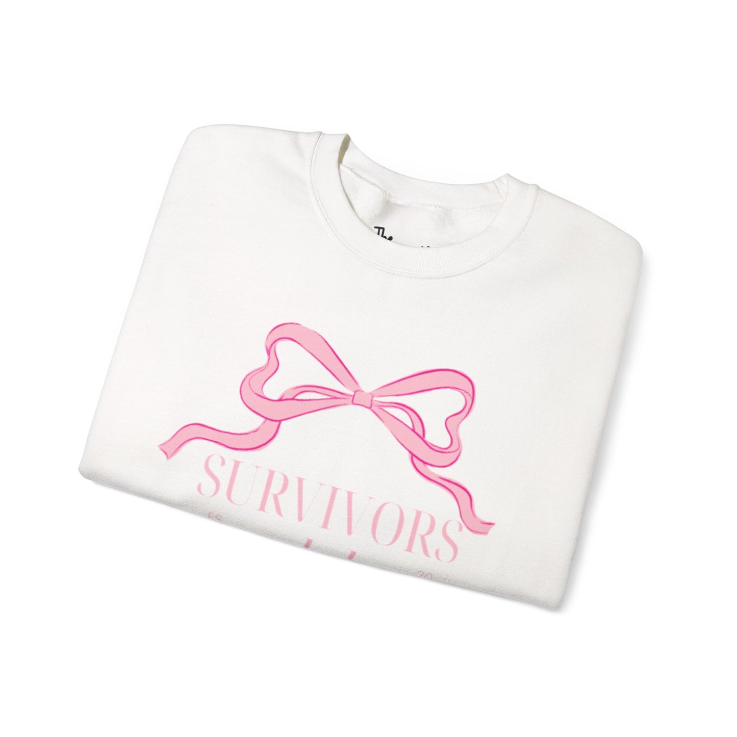 Survivors Club Sweatshirt – Cancer Journey Awareness Crewneck