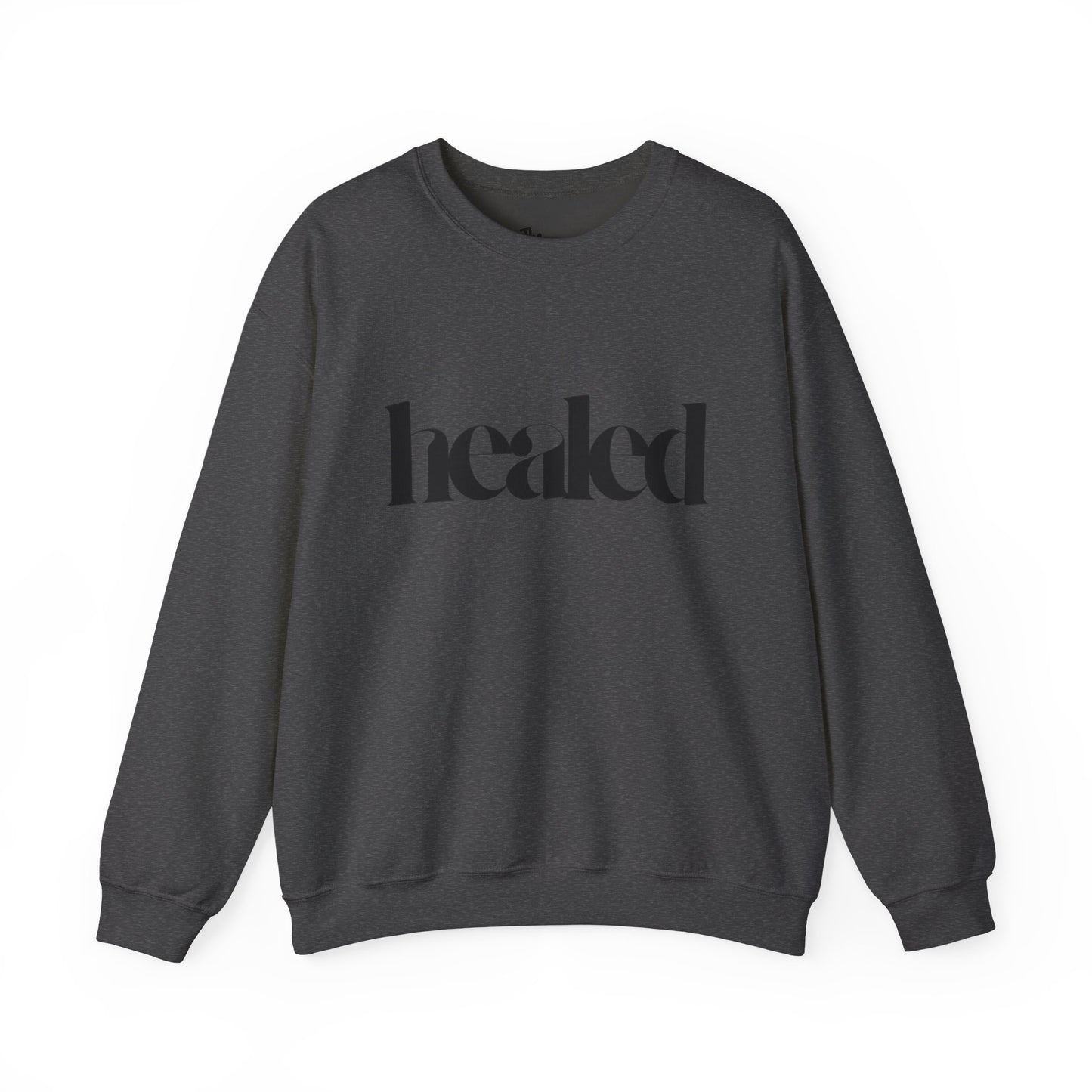 Healed Sweatshirt – Minimalist Cancer Survivor Crewneck