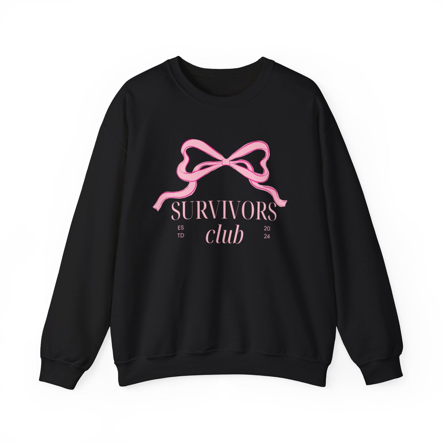 Survivors Club Sweatshirt – Cancer Journey Awareness Crewneck